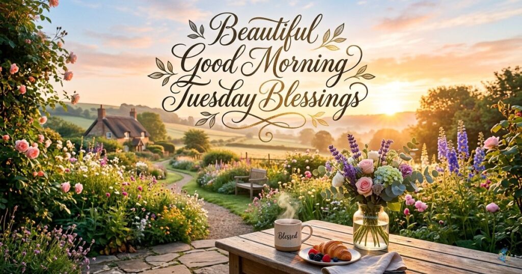 Beautiful Good Morning Tuesday Blessings