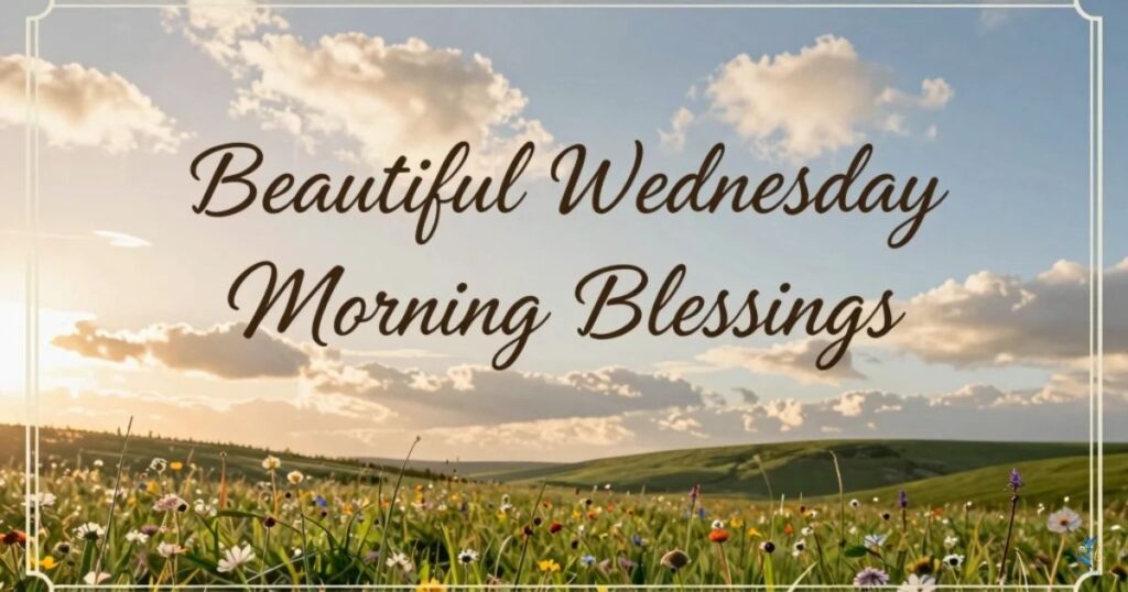 Beautiful Wednesday Morning Blessings