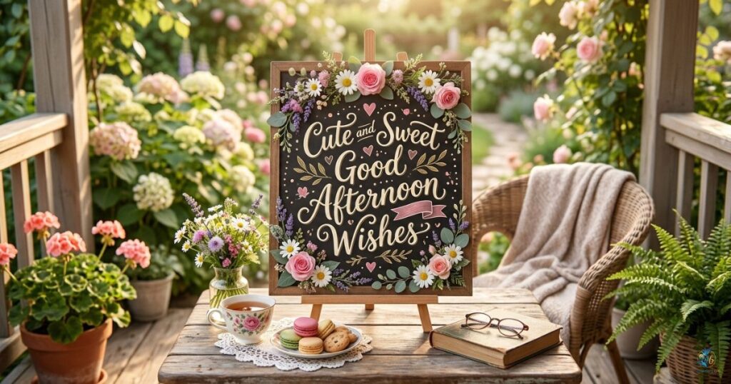 Cute and Sweet Good Afternoon Wishes