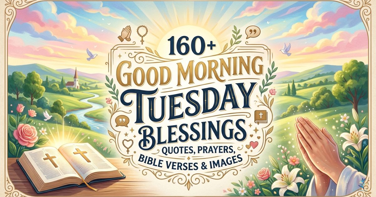 160+ Good Morning Tuesday Blessings, Quotes, Prayers, Bible Verses & Images 