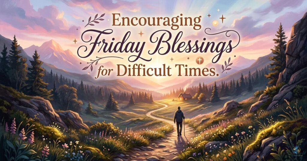Encouraging Friday Blessings for Difficult Times