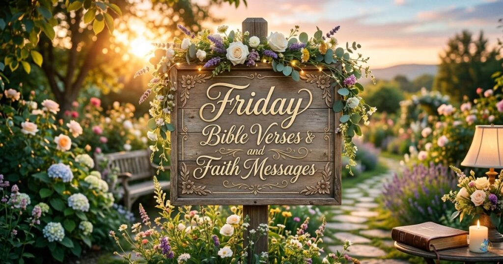 Friday Bible Verses and Faith Messages