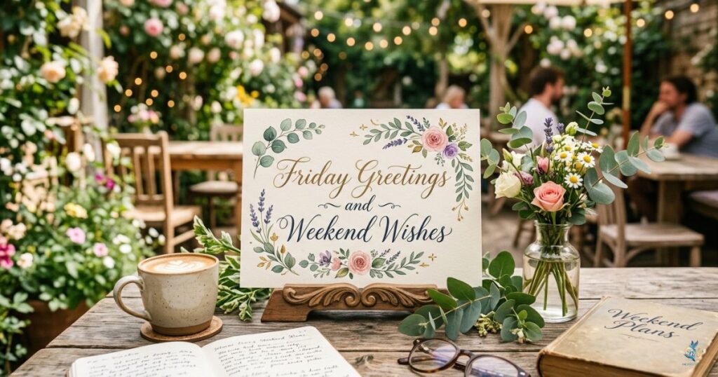 Friday Greetings and Weekend Wishes