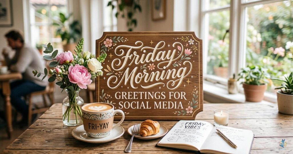 Friday Morning Greetings for Social Media