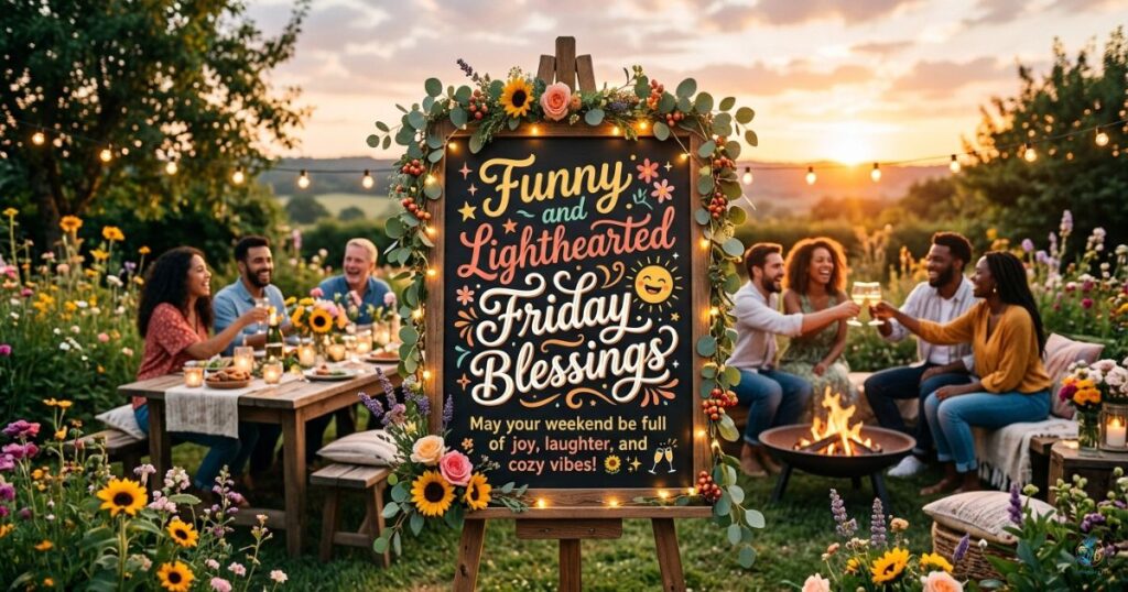 Funny and Lighthearted Friday Blessings
