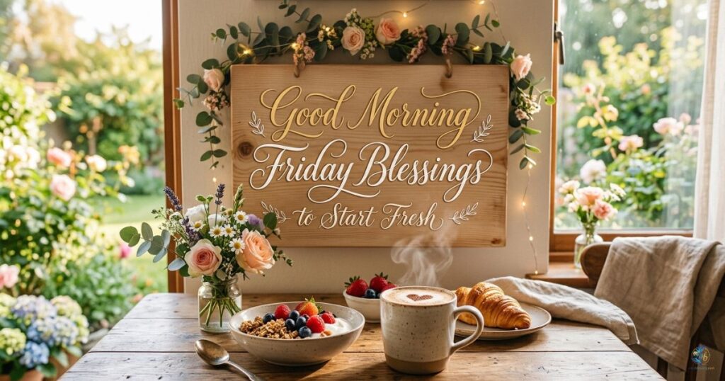 Good Morning Friday Blessings to Start Fresh