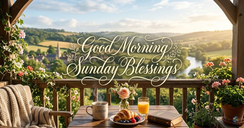 Good Morning Sunday Blessings