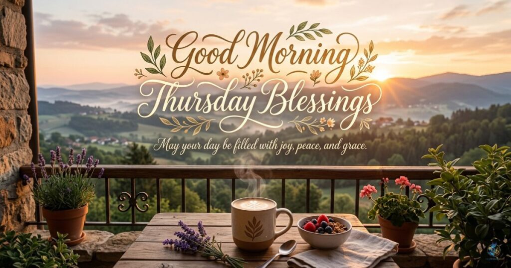 Good Morning Thursday Blessings
