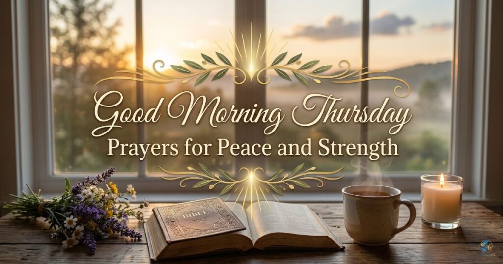 Good Morning Thursday Prayers for Peace and Strength