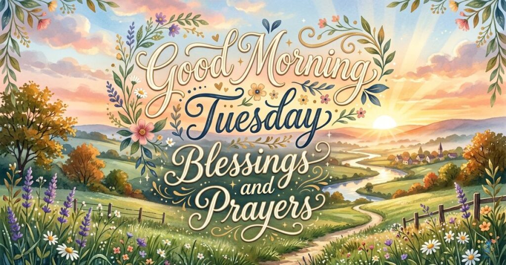 Good Morning Tuesday Blessings and Prayers