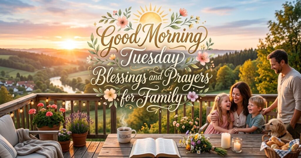 Good Morning Tuesday Blessings and Prayers for Family