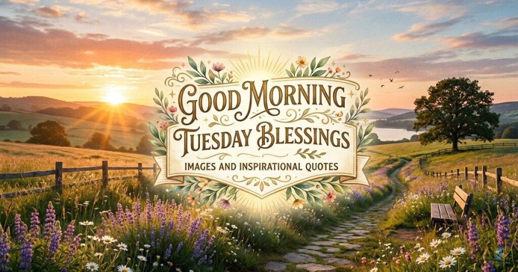 Good Morning Tuesday Blessings Images and Inspirational Quotes