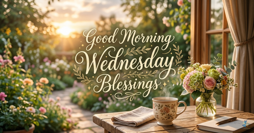 Good Morning Wednesday Blessings