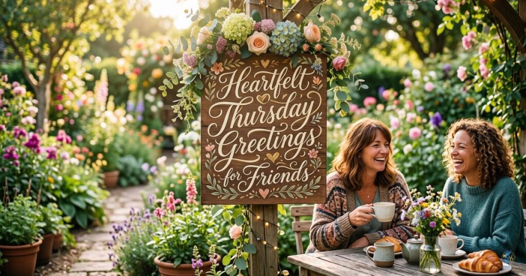 Heartfelt Thursday Greetings for Friends