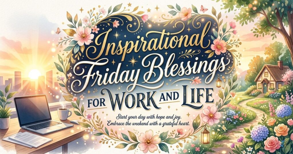 Inspirational Friday Blessings for Work and Life