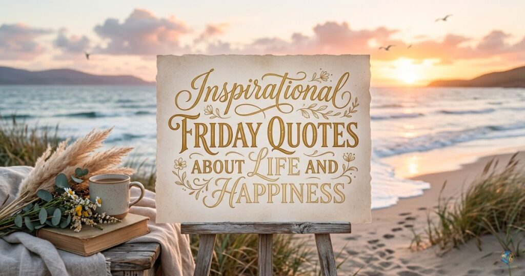 Inspirational Friday Quotes About Life and Happiness