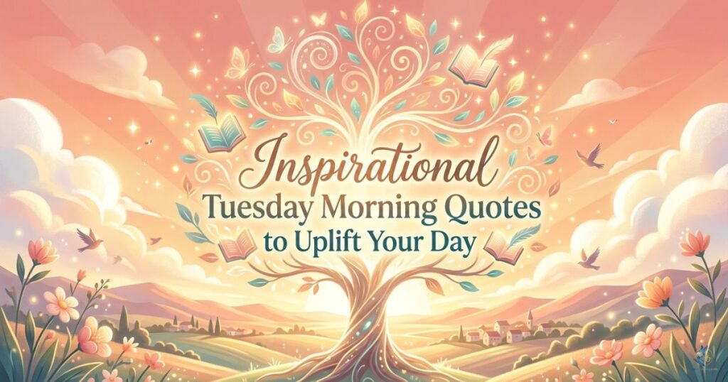 Inspirational Tuesday Morning Quotes to Uplift Your Day