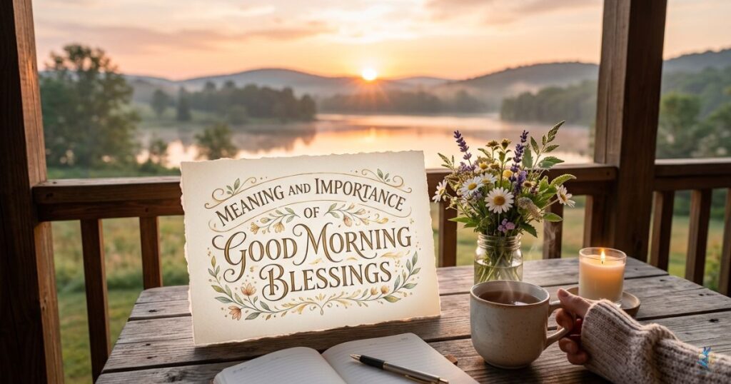 Meaning and Importance of Good Morning Blessings