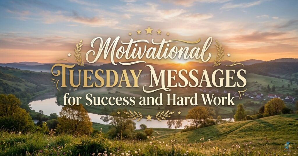 Motivational Tuesday Messages for Success and Hard Work