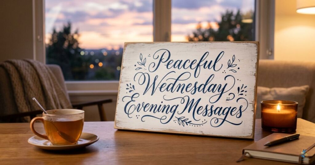 Peaceful Wednesday Evening Messages