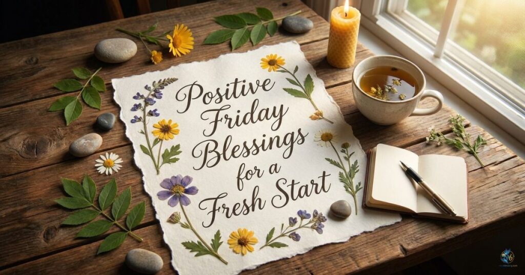 Positive Friday Blessings for a Fresh Start