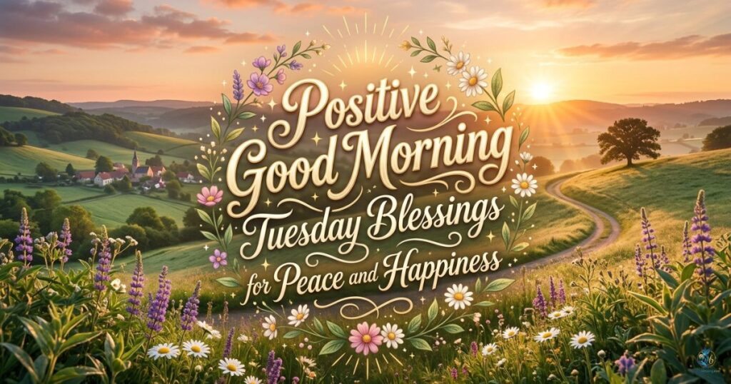 Positive Good Morning Tuesday Blessings for Peace and Happiness