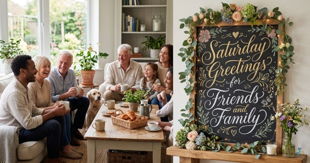 Saturday Greetings for Friends and Family