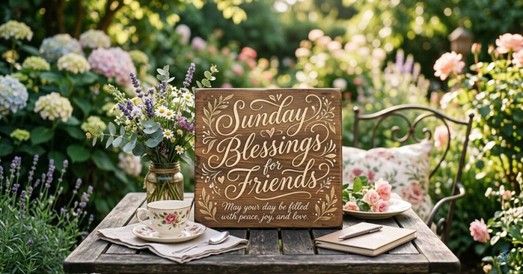 Sunday Blessings for Friends
