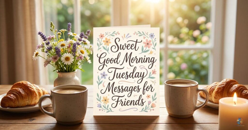 Sweet Good Morning Tuesday Messages for Friends