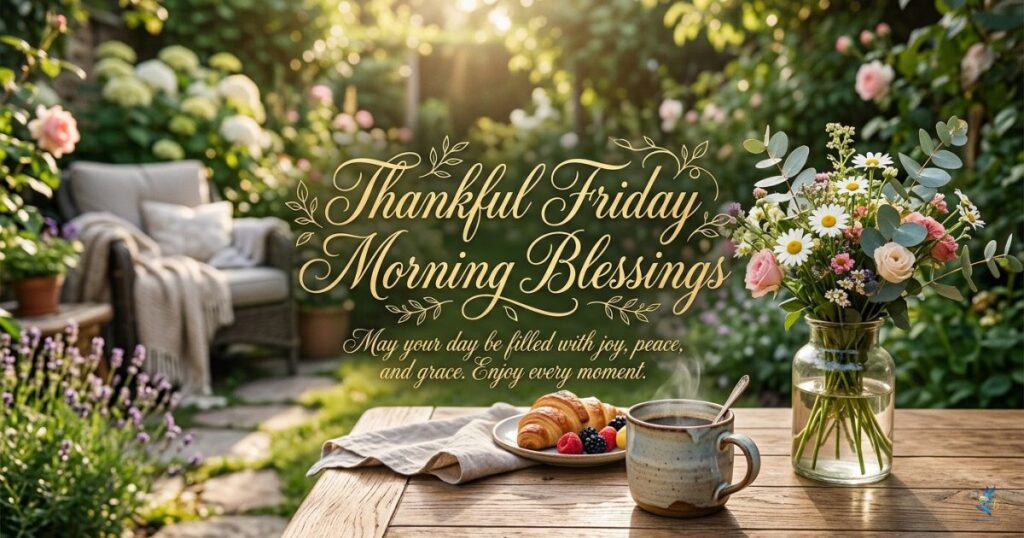 Thankful Friday Morning Blessings