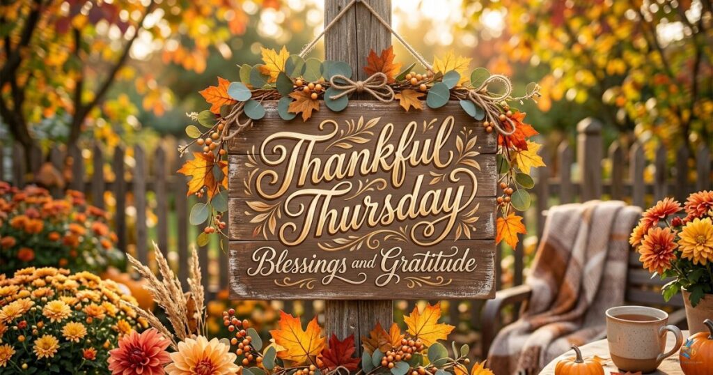 Thankful Thursday Blessings and Gratitude