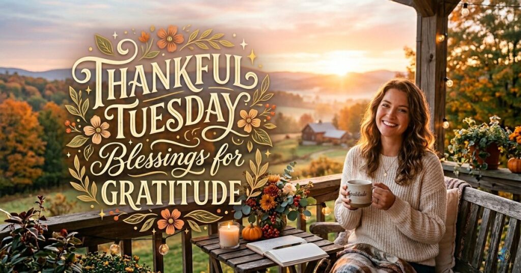 Thankful Tuesday Blessings for Gratitude