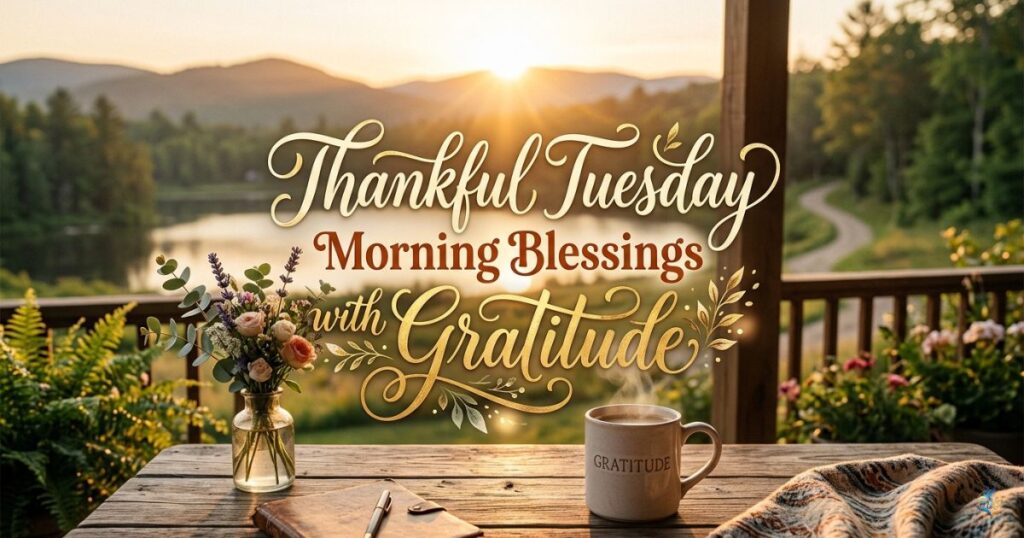 Thankful Tuesday Morning Blessings with Gratitude