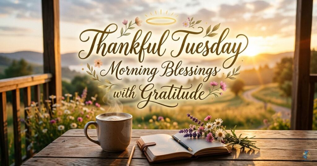 Thankful Tuesday Morning Blessings with Gratitude