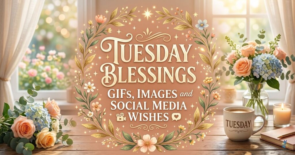 Tuesday Blessings GIFs, Images and Social Media Wishes
