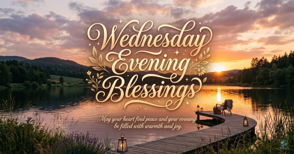 Wednesday Evening Blessings