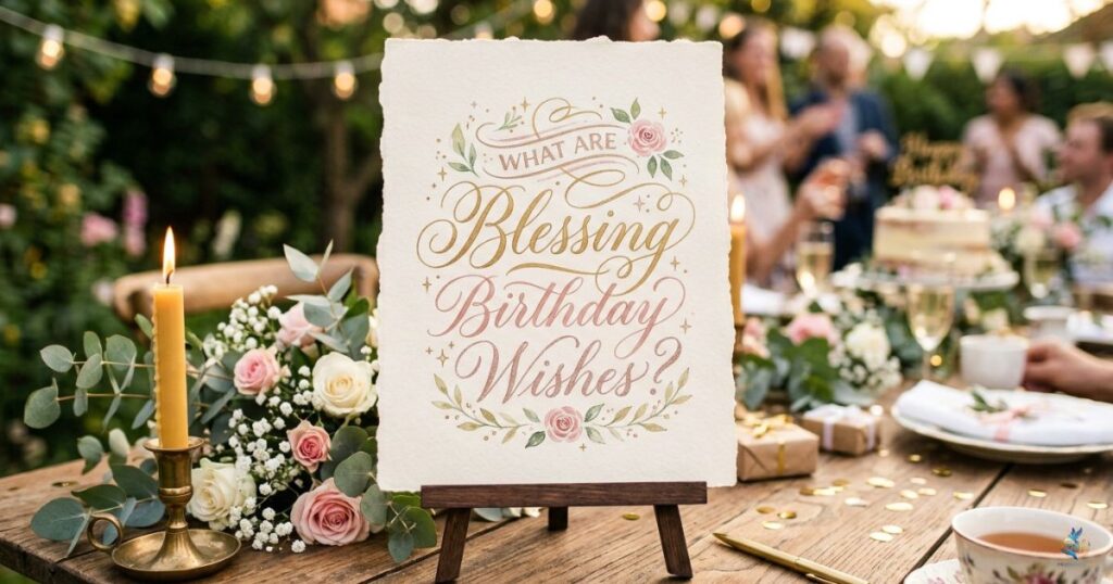 What Are Blessing Birthday Wishes?