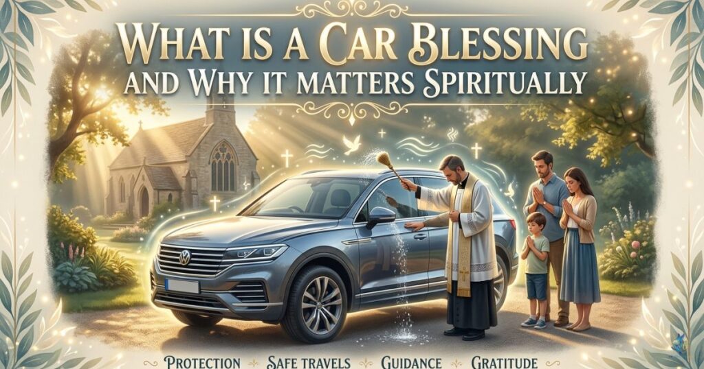 What Is a Car Blessing and Why It Matters Spiritually