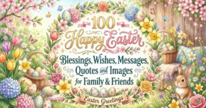 100 Happy Easter Blessings, Wishes, Messages, Quotes and Images for Family & Friends