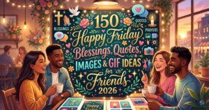150 Happy Friday Blessings, Quotes, Prayers, Images & GIF Ideas for Friends 2026 