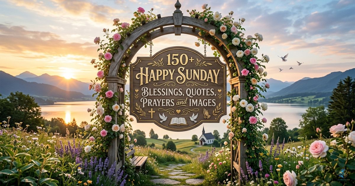 150+ Happy Sunday Blessings, Quotes, Prayers and Images
