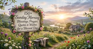 150+ Sunday Morning Blessings, Prayers, Quotes & Wishes for a Blessed Day 