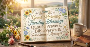 160+ Good Morning Tuesday Blessings, Quotes, Prayers, Bible Verses & Inspirational Messages