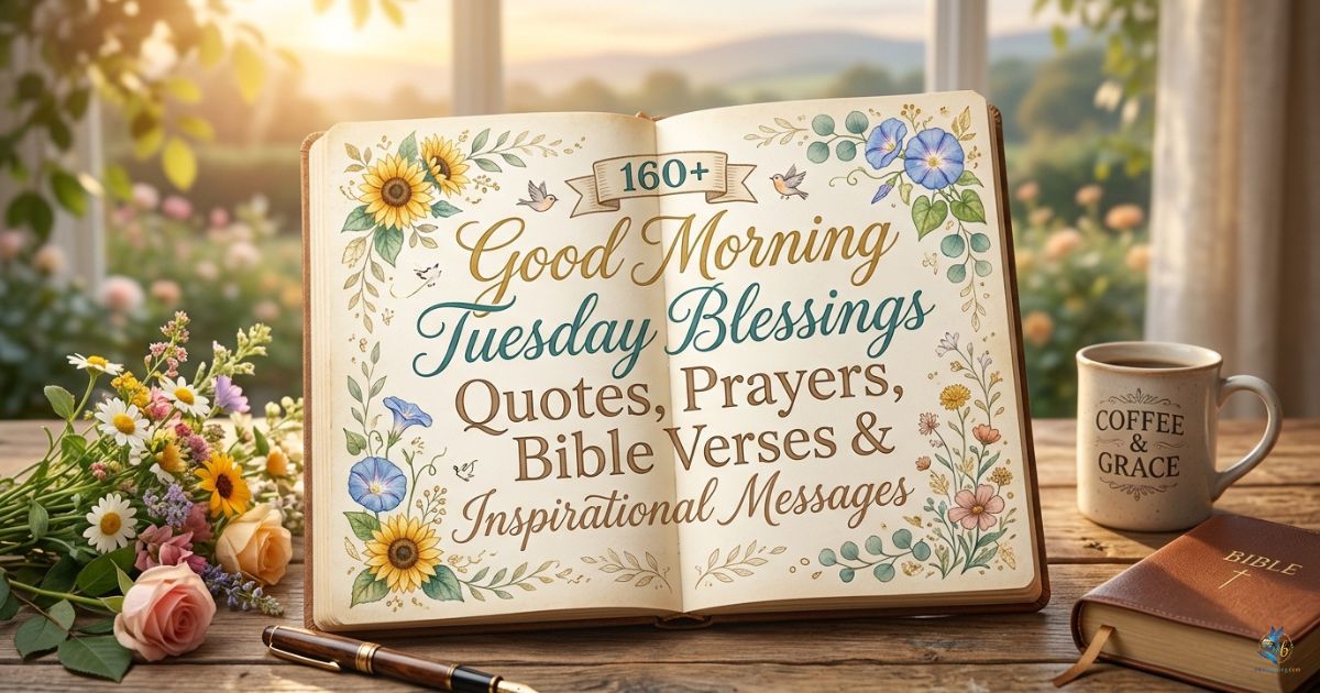 160+ Good Morning Tuesday Blessings, Quotes, Prayers, Bible Verses & Inspirational Messages