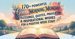 170+ Powerful Good Morning Monday Blessings, Quotes, Prayers & Inspirational Wishes for a Positive Week Start 