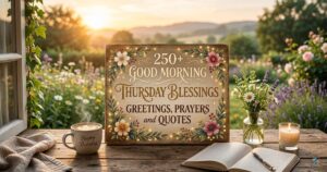 250+ Good Morning Thursday Blessings, Greetings, Prayers and Quotes