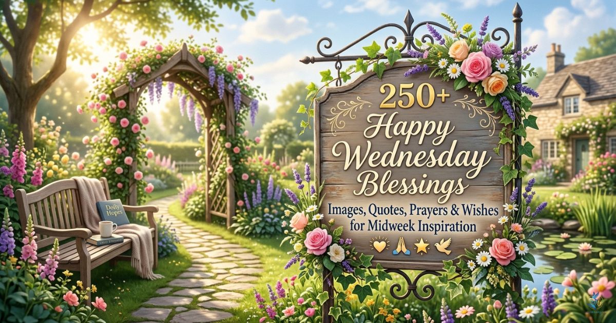 250+ Happy Wednesday Blessings Images, Quotes, Prayers & Wishes for Midweek Inspiration