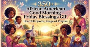 350+ African American Good Morning Friday Blessings GIF: Heartfelt Quotes, Images & Prayers