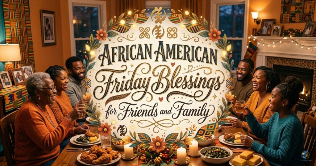 African American Friday Blessings for Friends and Family
