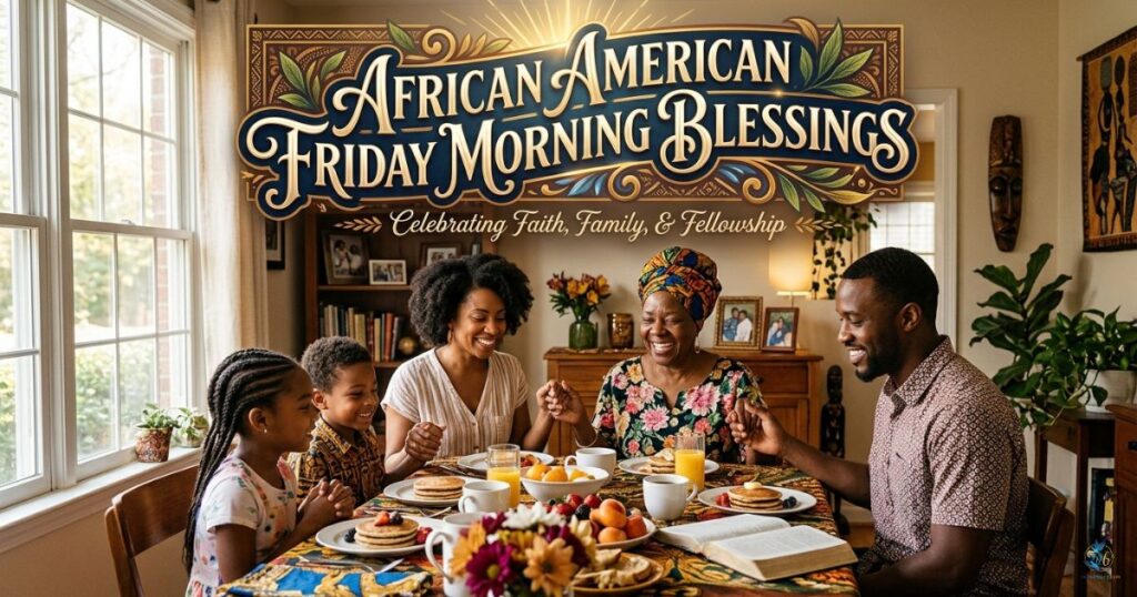 African American Friday Morning Blessings